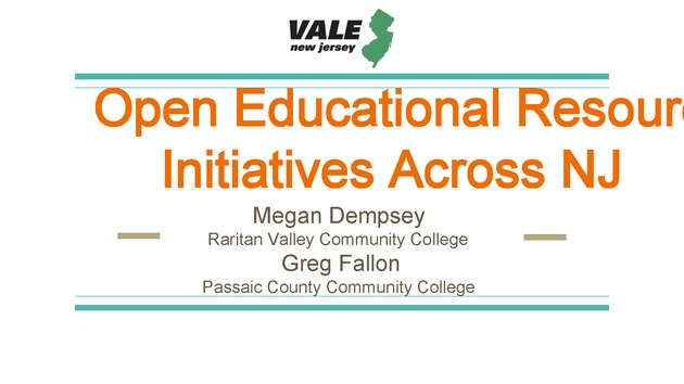Open Educational Resource Initiatives Across NJ - Page 2